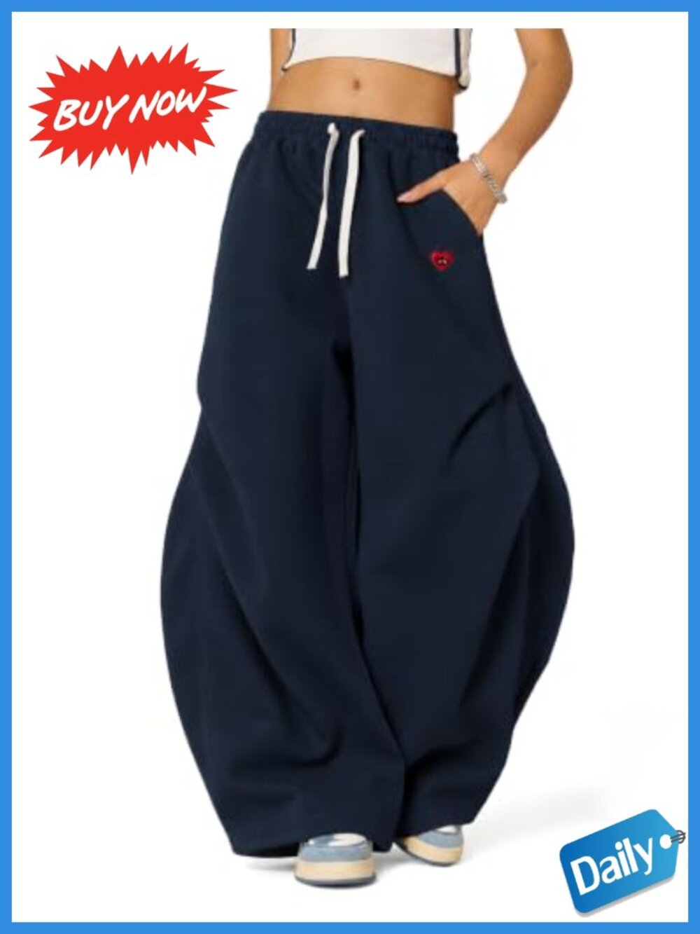 Wide Leg Sweatpants Wrinkle Barrel Baggy Lounge Athletic Pants